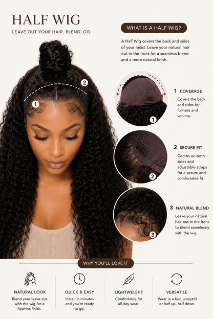 U-Part & Half Wigs